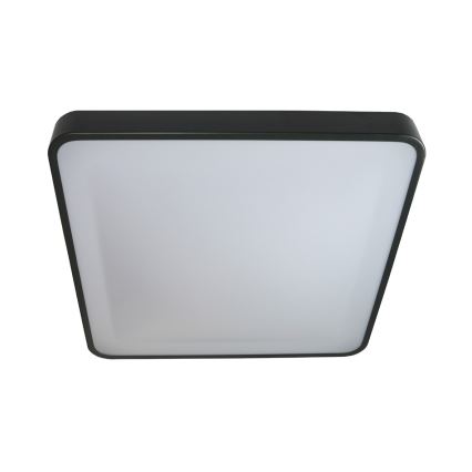 Plafón LED con sensor WILTON LED/24W/230V 37,5x37,5 cm antracita