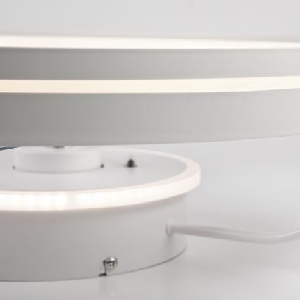 LED Plafón regulable con ventilador FARGO LED/37W/230V blanco + control remoto