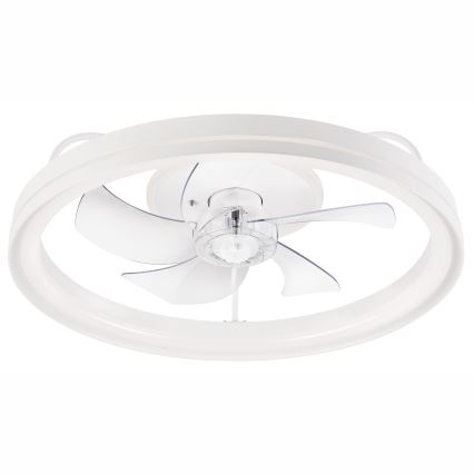 LED Plafón regulable con ventilador FARGO LED/37W/230V blanco + control remoto