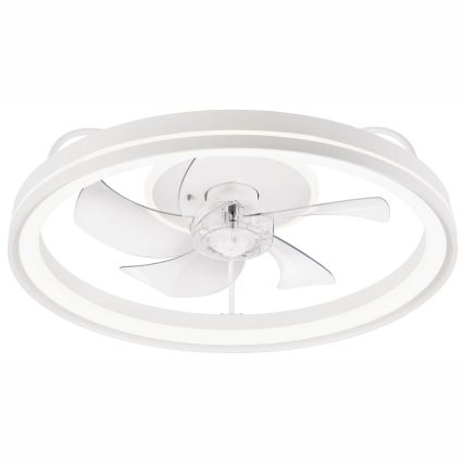LED Plafón regulable con ventilador FARGO LED/37W/230V blanco + control remoto