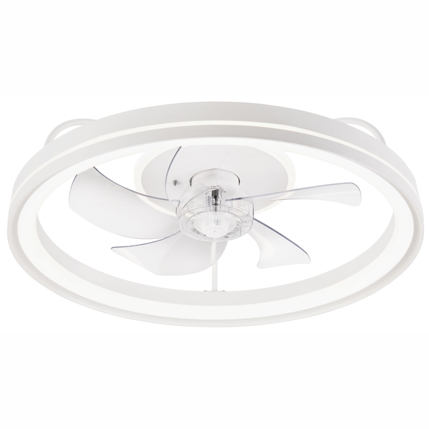 LED Plafón regulable con ventilador FARGO LED/37W/230V blanco + control remoto
