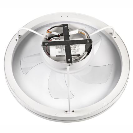 LED Plafón regulable con ventilador FARGO LED/37W/230V blanco + control remoto