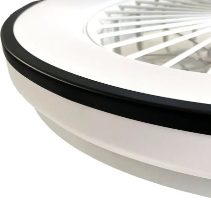 Plafón LED regulable con ventilador OPAL LED/48W/230V 3000-6500K + control remoto