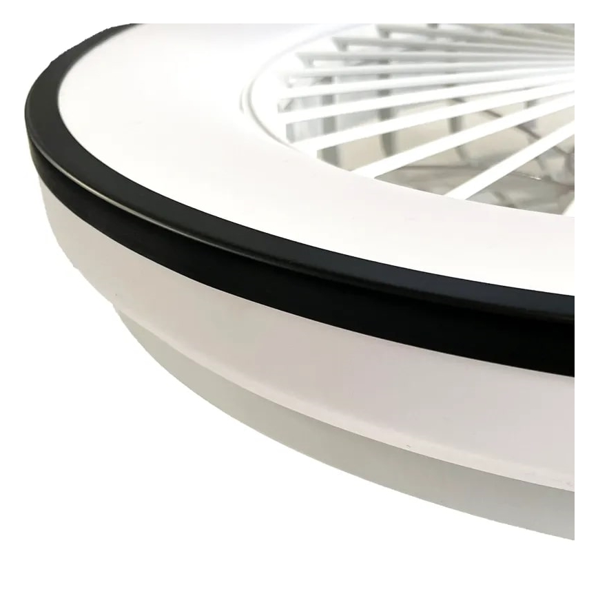 Plafón LED regulable con ventilador OPAL LED/48W/230V 3000-6500K + control remoto