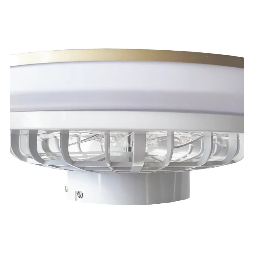 Plafón LED regulable con ventilador OPAL LED/48W/230V 3000-6500K + control remoto