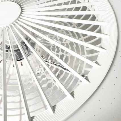Plafón LED regulable con ventilador OPAL LED/72W/230V 3000-6500K + control remoto