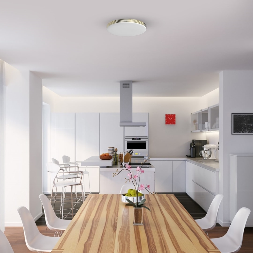 Plafón LED de baño BEVER LED/10W/230V 4000K diá. 26 cm IP44