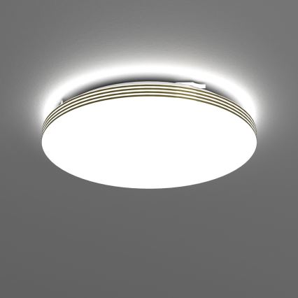 Plafón LED de baño BEVER LED/16W/230V 4000K diá. 33 cm IP44