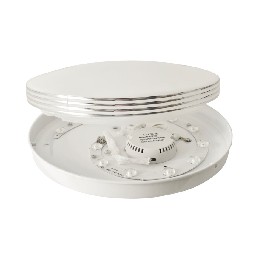 Plafón LED de baño BRAVO LED/10W/230V 4000K diá. 26 cm IP44