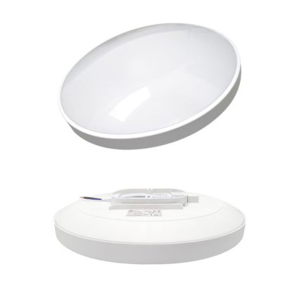 Plafón LED de baño CIRCLE LED/12W/230V 4000K diá. 25 cm IP44 blanco