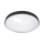 Plafón LED de baño CIRCLE LED/12W/230V 4000K diá. 25 cm IP44 negro