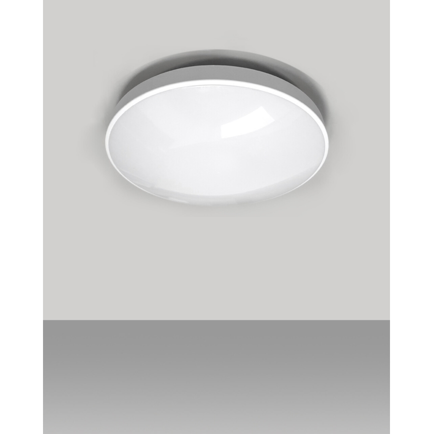 Plafón LED de baño CIRCLE LED/24W/230V 4000K diá. 37 cm IP44 blanco