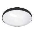 Plafón LED de baño CIRCLE LED/24W/230V 4000K diá. 37 cm IP44 negro