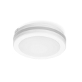 Plafón LED de baño LED/12W/230V 3000/4000/6500K IP65 diá. 20 cm blanco