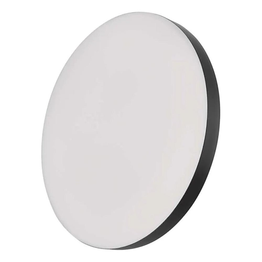 Plafón LED de baño LED/18W/230V 3000/4000/5700K IP55 negro