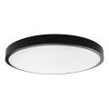 Plafón LED de baño LED/36W/230V 3000K IP44 negro