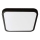 Plafón LED de baño LED/48W/230V 4000K IP44 42x42 cm negro