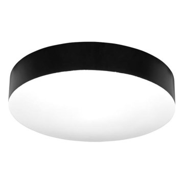 Plafón LED de baño MAKARON LED/36W/230V 3000/4000/6000K diá. 40 cm IP44 negro