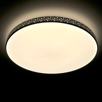 Plafón LED de baño MOON LED/18W/230V cromo brillante IP44