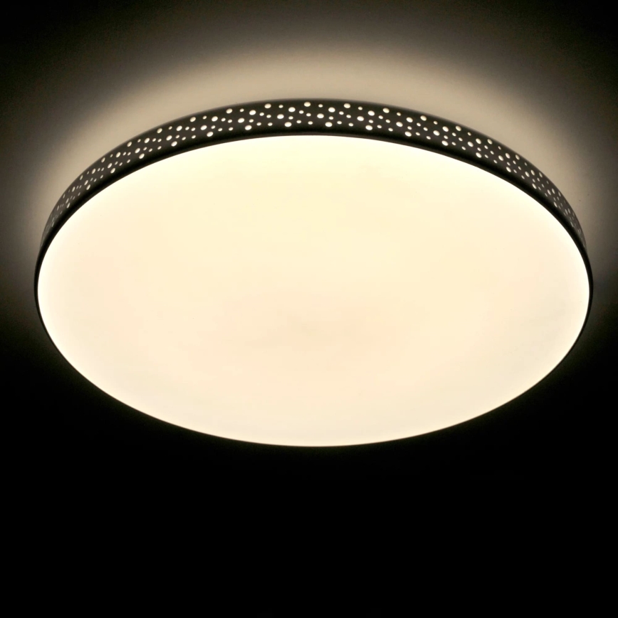 Plafón LED de baño MOON LED/18W/230V cromo brillante IP44