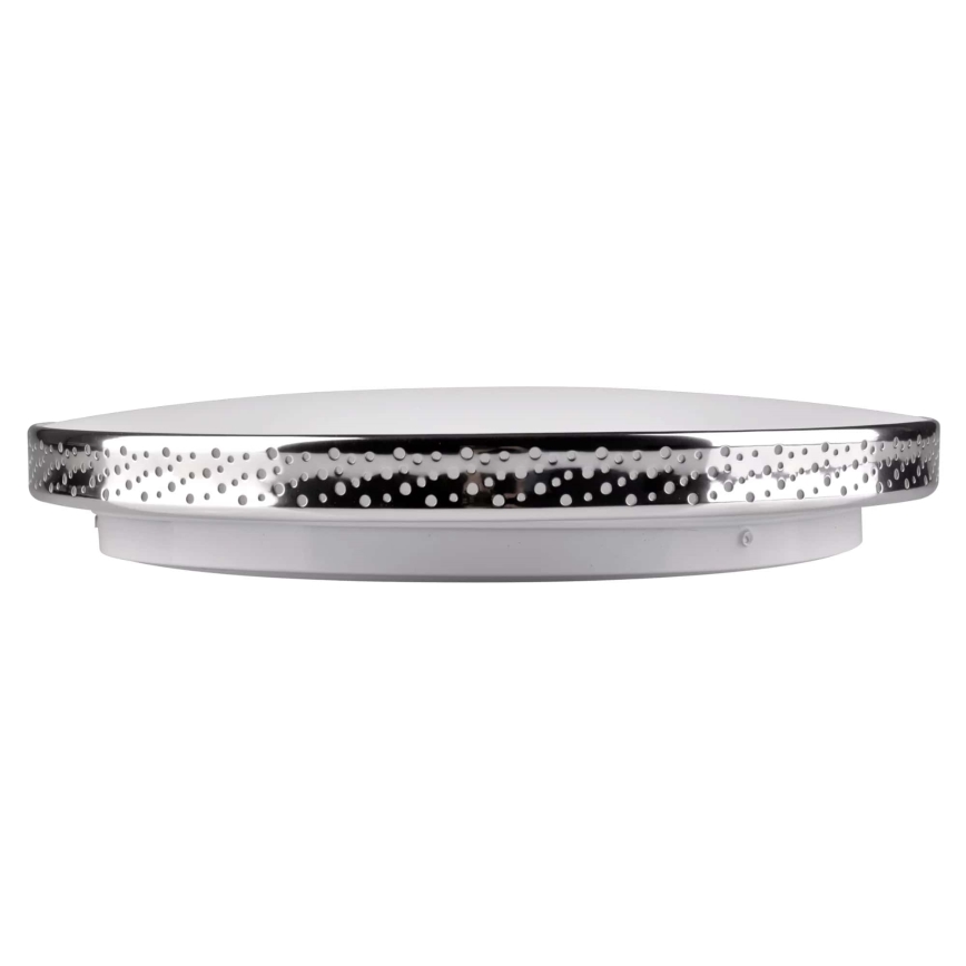 Plafón LED de baño MOON LED/18W/230V cromo brillante IP44