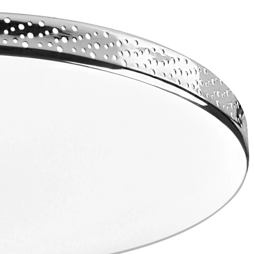 Plafón LED de baño MOON LED/18W/230V cromo brillante IP44