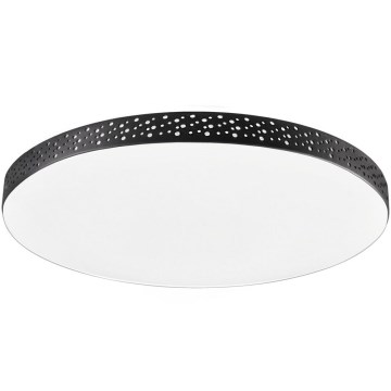 Plafón LED de baño MOON LED/18W/230V negro IP44