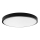 Plafón LED de baño SAMSUNG CHIP LED/24W/230V IP44 6500K diá. 29 cm negro