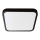 Plafón LED de baño SAMSUNG CHIP LED/48W/230V IP44 4000K 42x42 cm negro