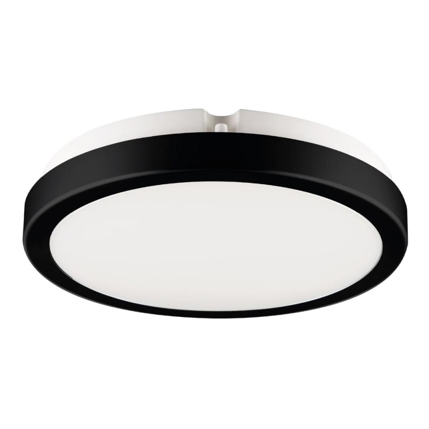 Plafón LED de baño VERA LED/18W/230V 4000K IP65 negro