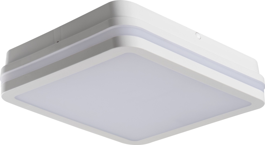 Plafón LED de exterior con sensor de movimiento BENO LED/24/30W/230V 3000/3500/4000K IP65 blanco cuadrado