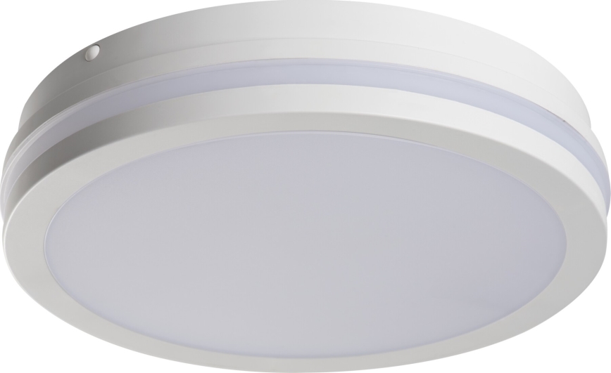 Plafón LED de exterior con sensor de movimiento BENO LED/24/30W/230V 3000/3500/4000K IP65 blanco redondeado