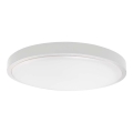 Plafón LED de exterior con sensor LED/18W/230V 4000K IP44 blanco