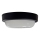 Plafón LED de exterior LED/15W/230V 4200K diá. 15,5 cm IP64 negro