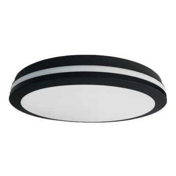 Plafón LED de exterior MARLON LED/48W/230V 4000K IP54 negro