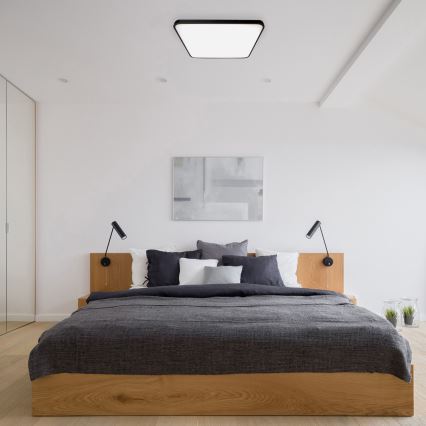 Plafón LED FABIO LED/23W/230V negro