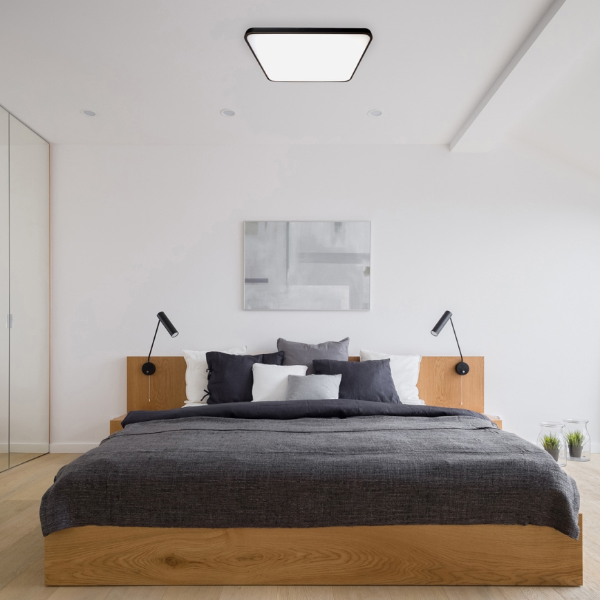 Plafón LED FABIO LED/23W/230V negro