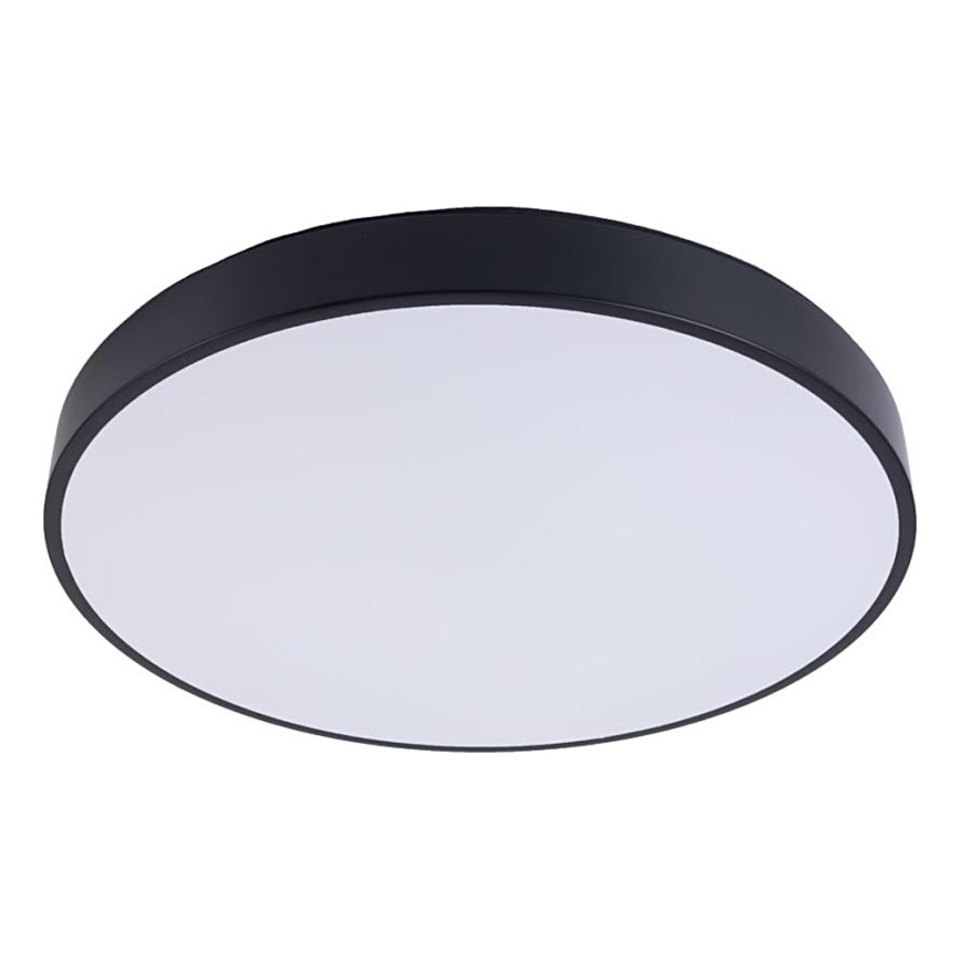 Plafón LED FELIZ LED/30W/230V 4000K diá. 30 cm negro