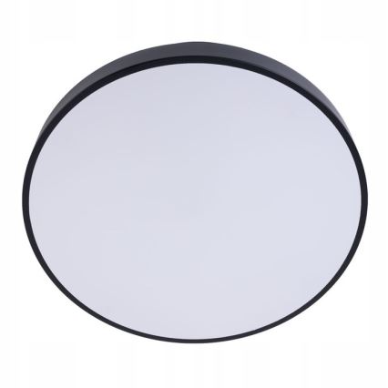 Plafón LED FELIZ LED/30W/230V 4000K diá. 30 cm negro