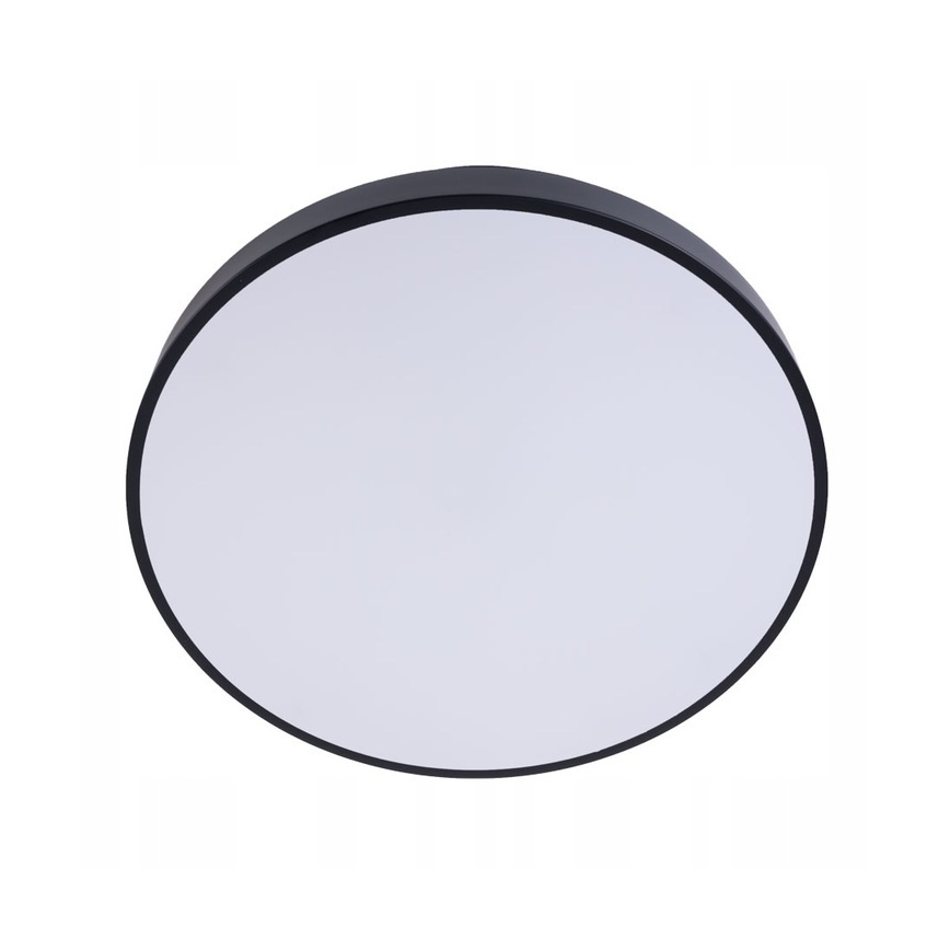 Plafón LED FELIZ LED/30W/230V 4000K diá. 30 cm negro