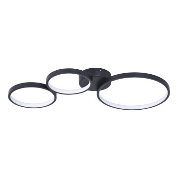 Plafón LED FLAMENCO LED/33W/230V 4000K negro