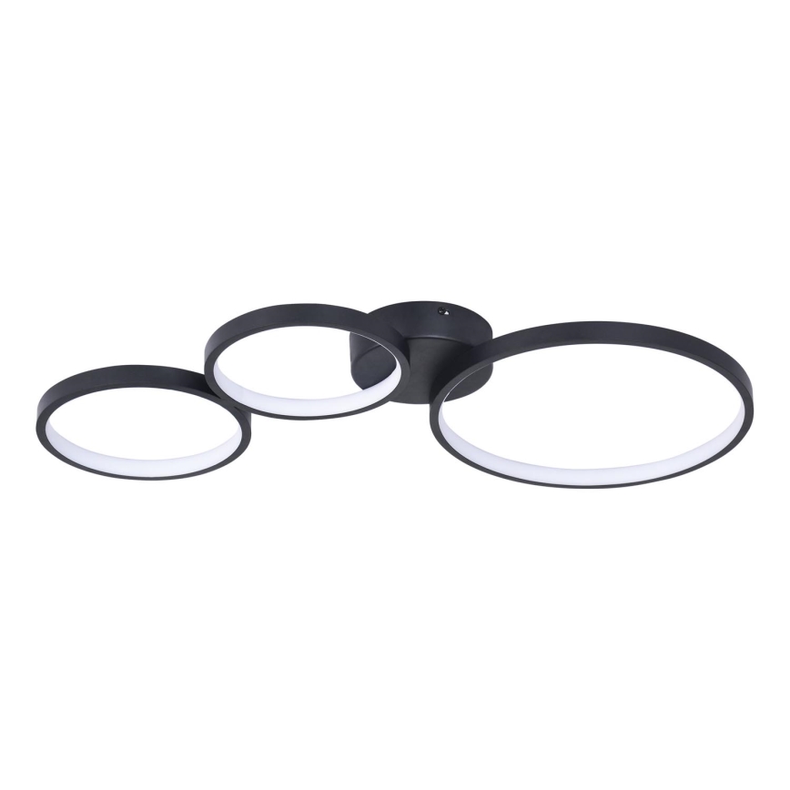 Plafón LED FLAMENCO LED/33W/230V 4000K negro