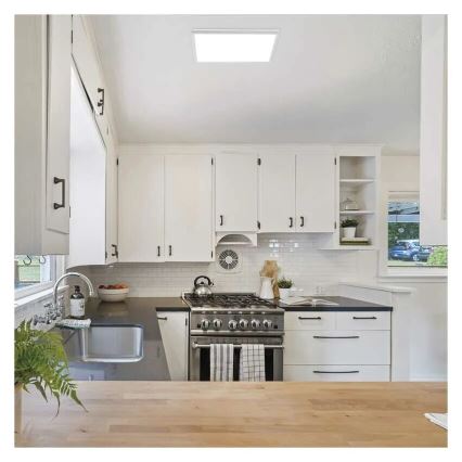 Plafón LED FLORI LED/18W/230V 4000K blanco 29x29 cm