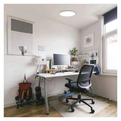 Plafón LED FLORI LED/18W/230V 4000K blanco diá. 29 cm