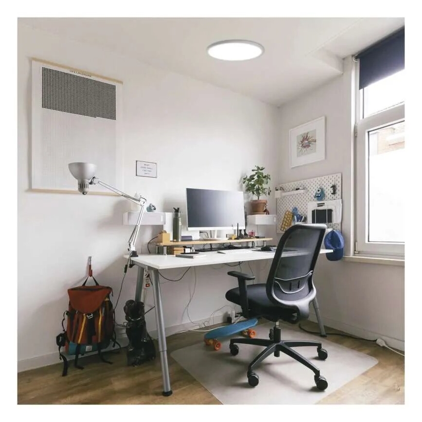 Plafón LED FLORI LED/18W/230V 4000K blanco diá. 29 cm