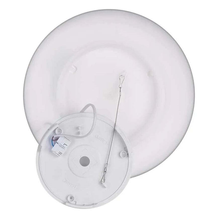 Plafón LED FLORI LED/18W/230V 4000K negro diá. 29 cm