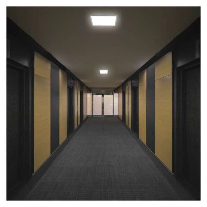 Plafón LED FLORI LED/22W/230V 4000K blanco 42x42 cm