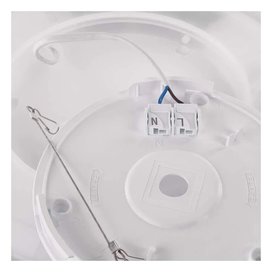 Plafón LED FLORI LED/22W/230V 4000K blanco diá. 42 cm