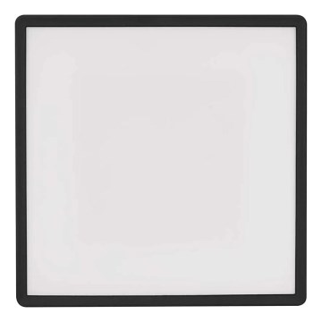 Plafón LED FLORI LED/22W/230V 4000K negro 42x42 cm
