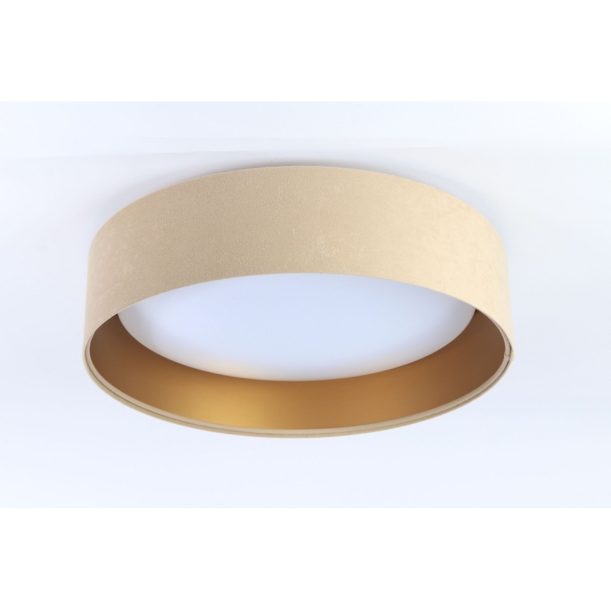 Plafón LED GALAXY 1xLED/24W/230V beige/dorado